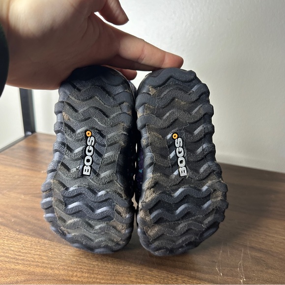 Bogs B Moc Purple Waterproof Snow Boots Sz 10 Little girls - Picture 4 of 7